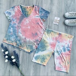 Plus Size Tie Dye Set | Tie Dye Set | Sets
